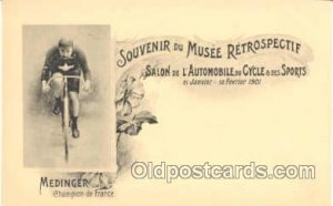 Souvenir Du Musee Retrospectif, Medinger Champion De France, Cycling Medinger...