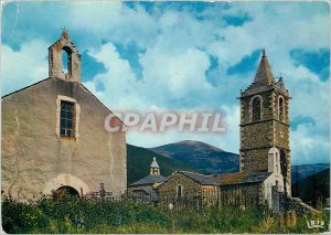 Postcard Modern Err Pyrenees Orientales The chapel and bell tower of the church