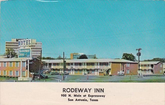 Texas San Antonio Rodeway Inn 1965