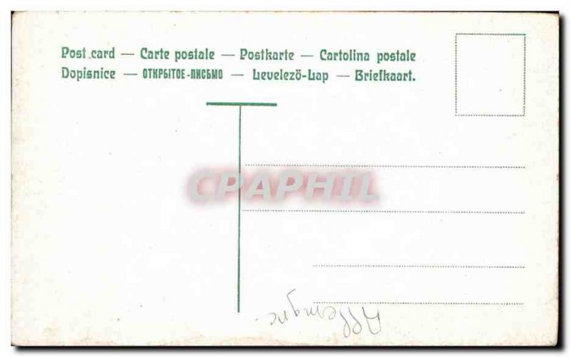 Old Postcard Mannheim Bismarch Denkmal