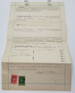 Dauphin County PA, George Wade, 1920 Original Deed  Mifflin Township