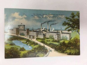 c. 1910 HORLICK'S Malted Milk Advertising Postcard Factory Warehouse Racine WI