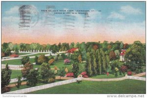 Kentucky Lexington View Of Idle Hour Farm 1937