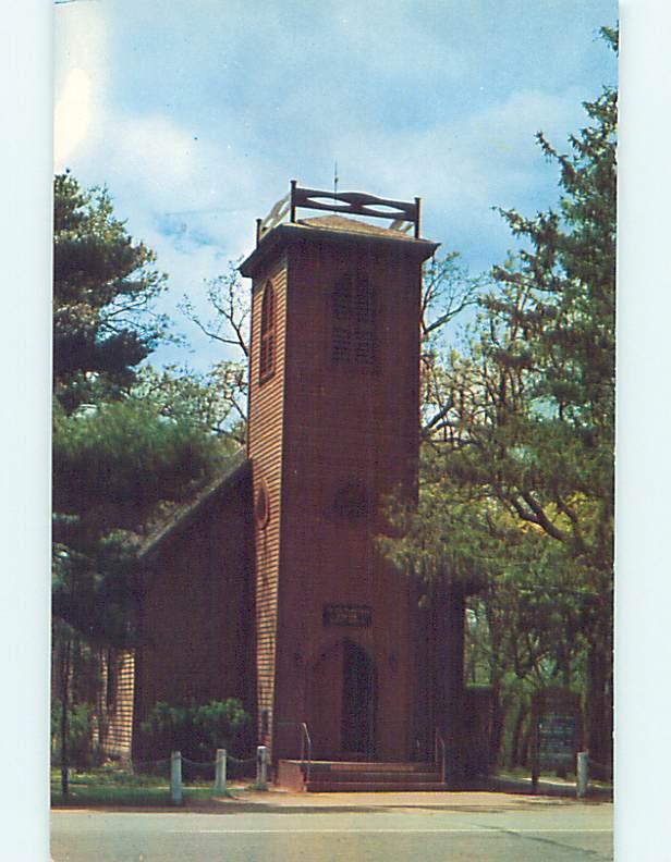 Unused Pre-1980 CHURCH SCENE Nashua Iowa IA p4122