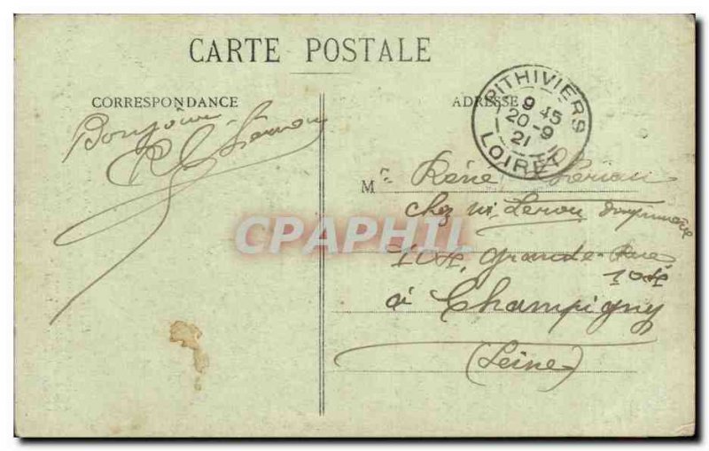 Pithiviers - The Caisse d'Epargne - Old Postcard