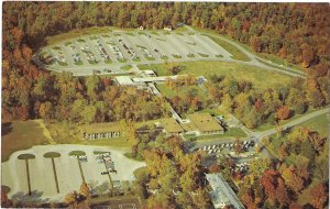 Aerial View of Visitor Center and Hotel Mammoth Cave National Park Kentucky