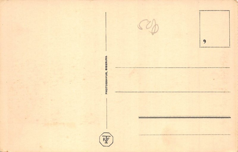 A692 Germany Braubach mit Marksburg vintage postcard