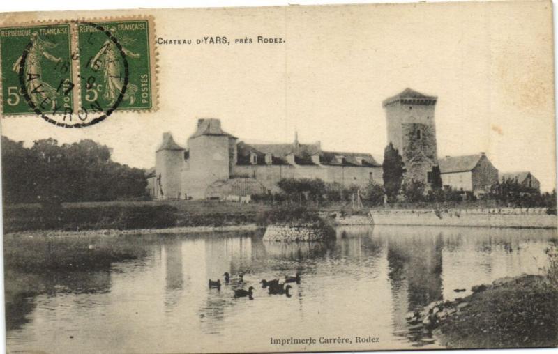 CPA Chateau d'Yars prés RODEZ (161203) 