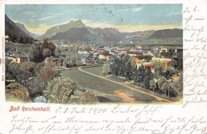 A123 Germany 1900 Bad Reichenhall General View litho vintage postcard