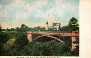 Lake Park Light House and Bridge,Milwaukee,WI