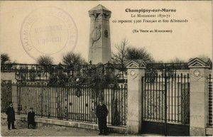 CPA CHAMPIGNY-our-Marne Le Monument 1870-71 (65582)