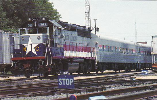 Amtrak's Piedmont GP-40 Locomotive #1768