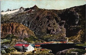 Switzerland Grimsel Vintage Postcard C079