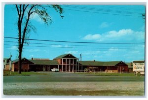 c1960's Mathew's  El Carl Motel Niagara Falls Blvd. Buffalo NY Postcard 