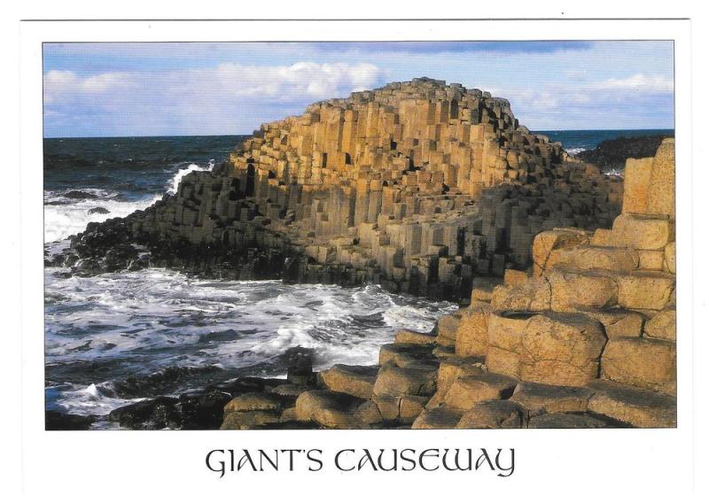 Ireland County Antrim Giant's Causeway John Hinde Postcard 