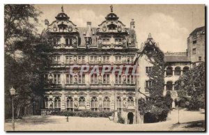 Postcard Old Heidelberg Der Friedrichsbau