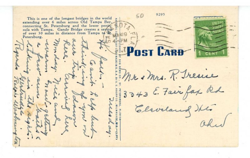 FL - Tampa Bay. Gandy Bridge