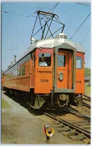 Postcard - South Shore Electric Trainlines