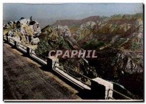 Modern Postcard Tour of the Verdon cornices both the output of large cannon