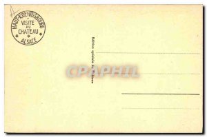 Postcard Old High Kcenigsbourg main entrance