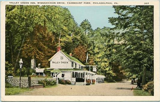 PA - Philadelphia, Fairmount Park, Valley Green Inn on Wissahicken Drive