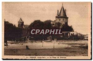 Postcard Ancient Pornic (Loire-Inf) La Plage du Chateau