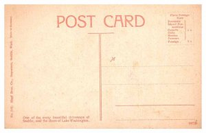 Postcard ROAD SCENE Seattle Washington WA AP9285