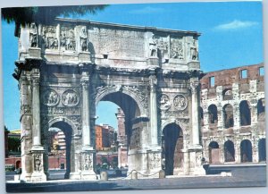 postcard Rome, Italy - Arc of Constantine