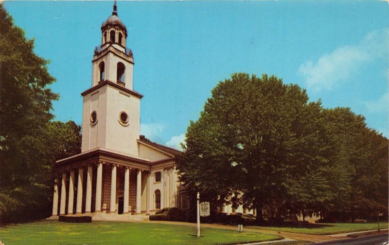 ATLANTA GA EMORY UNIVERSITY~GLEN MEMORIAL UNITED METHODIST CHURCH POSTCARD