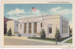 HAGERSTOWN, Maryland, PU-1941; U.S. Post Office