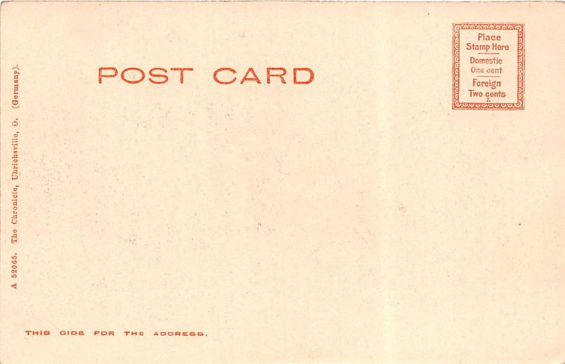 E85/ Urichsville Ohio Postcard Tuscarawas Co c1910 Dam Site Homes