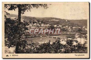 Old Postcard Epinal General view