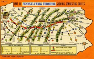 PA - Pennsylvania Turnpike Map