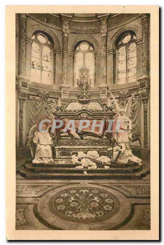 Postcard Old Chapel and St. therese Hunting of the Child Jesus