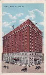 Hotel Claridge Saint Louis Missouri 1921