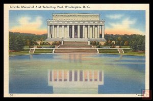 Lincoln Memorial and Reflecting Pool, Washington, D.C.