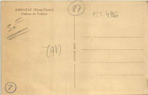 CPA AMBAZAC Chateau de Traforet (122486)