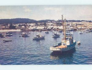 Pre-1980 HARBOR SCENE Monterey California CA hp6862-12