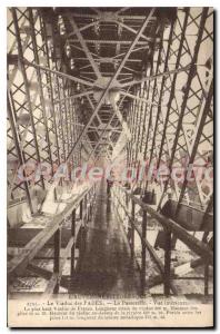 Postcard Ancient picturesque Auvergne The Fades Viaduct Gateway Inner View