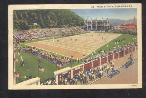 JOHNSTOWN PENNSYLVANIA PA. POINT FOOTBALL STADIUM VINTAGE POSTCARD