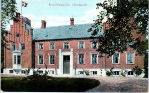 SKIVE, DENMARK   KRABBESHOLM Sjaelland MANOR HOUSE  c1910s   Postcard