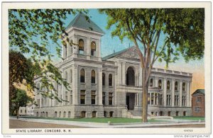 State Library, Concord, New Hampshire, 10-20s