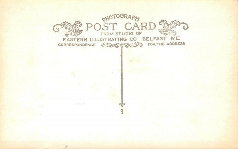 LP40  Lakeport Maine Bundy Camp  RPPC Postcard 