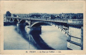 CPA vichy bridge over the Allier (1157714) 