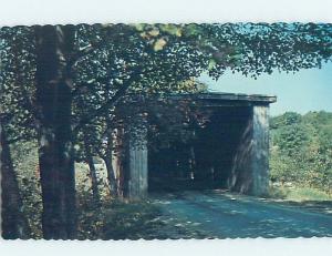 Unused Pre-1980 COVERED BRIDGE Dover New Hampshire NH H7923