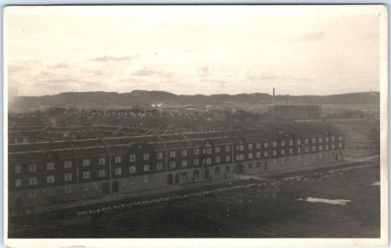 c1910s Huge Unknown Residence Building RPPC Asylum? Real Photo Postcard A134