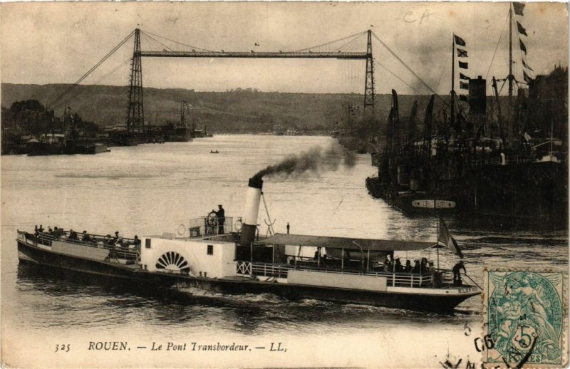 CPA ROUEN-Le Pont Transbordeur (348460)