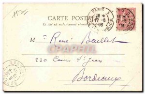 Old Postcard Paris Bastille