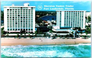 Postcard - Sheraton Yankee Trader - Fort Lauderdale, Florida