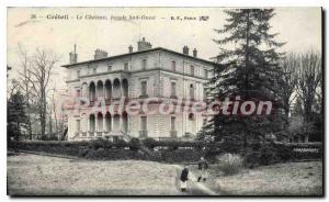 Old Postcard Creteil Le Chateau Facade South West